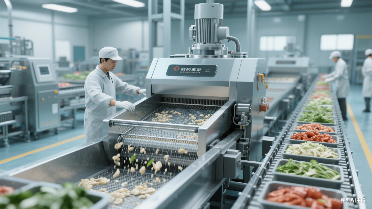 震动沥水机：食品流水线上的 “水分清道夫”(2)
