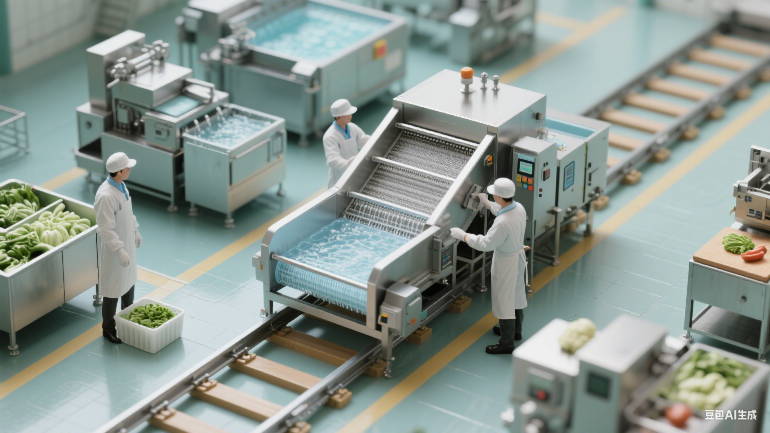 振动沥水机在食品加工中的核心优势及工厂应用价值(2)