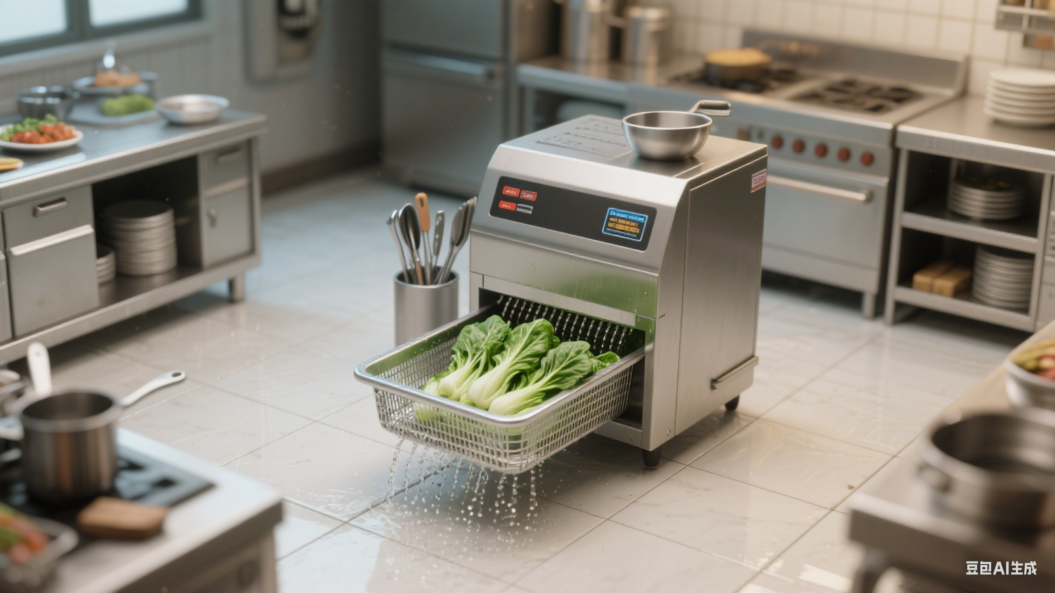 青菜震动沥水机：震动时会把菜叶震坏吗？(5)