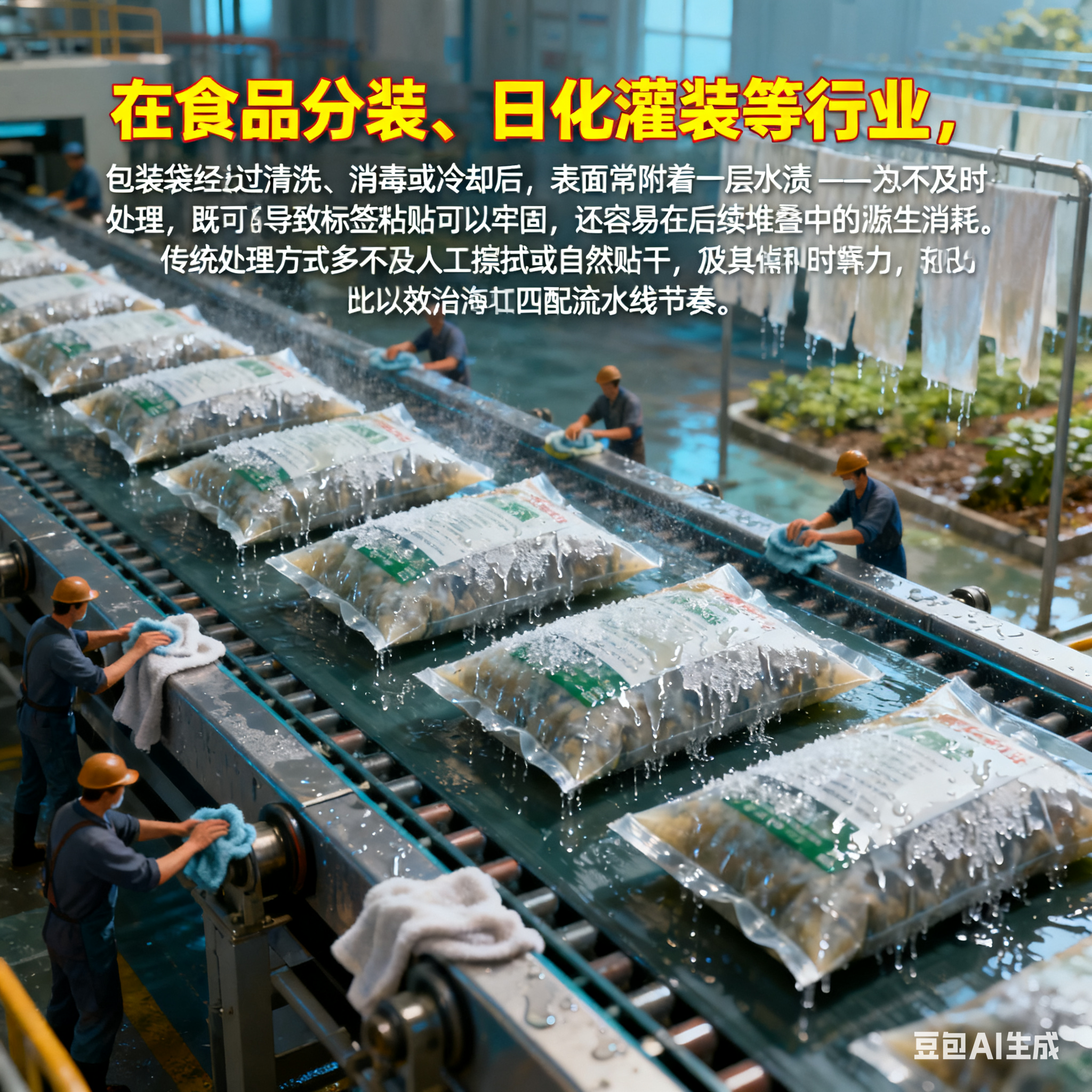 振净袋面・水去无痕 —— 震动沥水机清除包装袋水渍的适配场景与原理拆解(1)