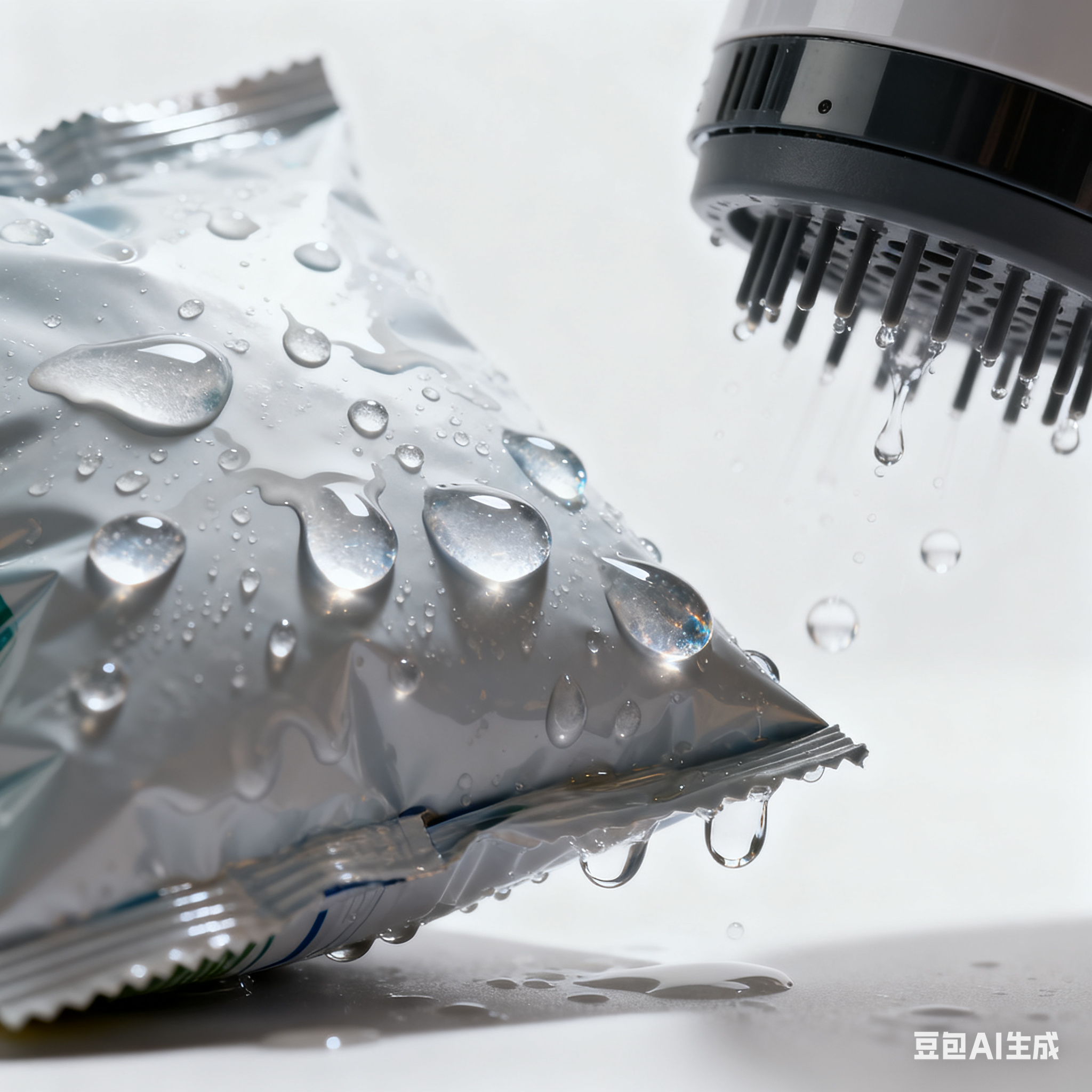 震动沥水机，能震掉食品袋水渍吗？(3)