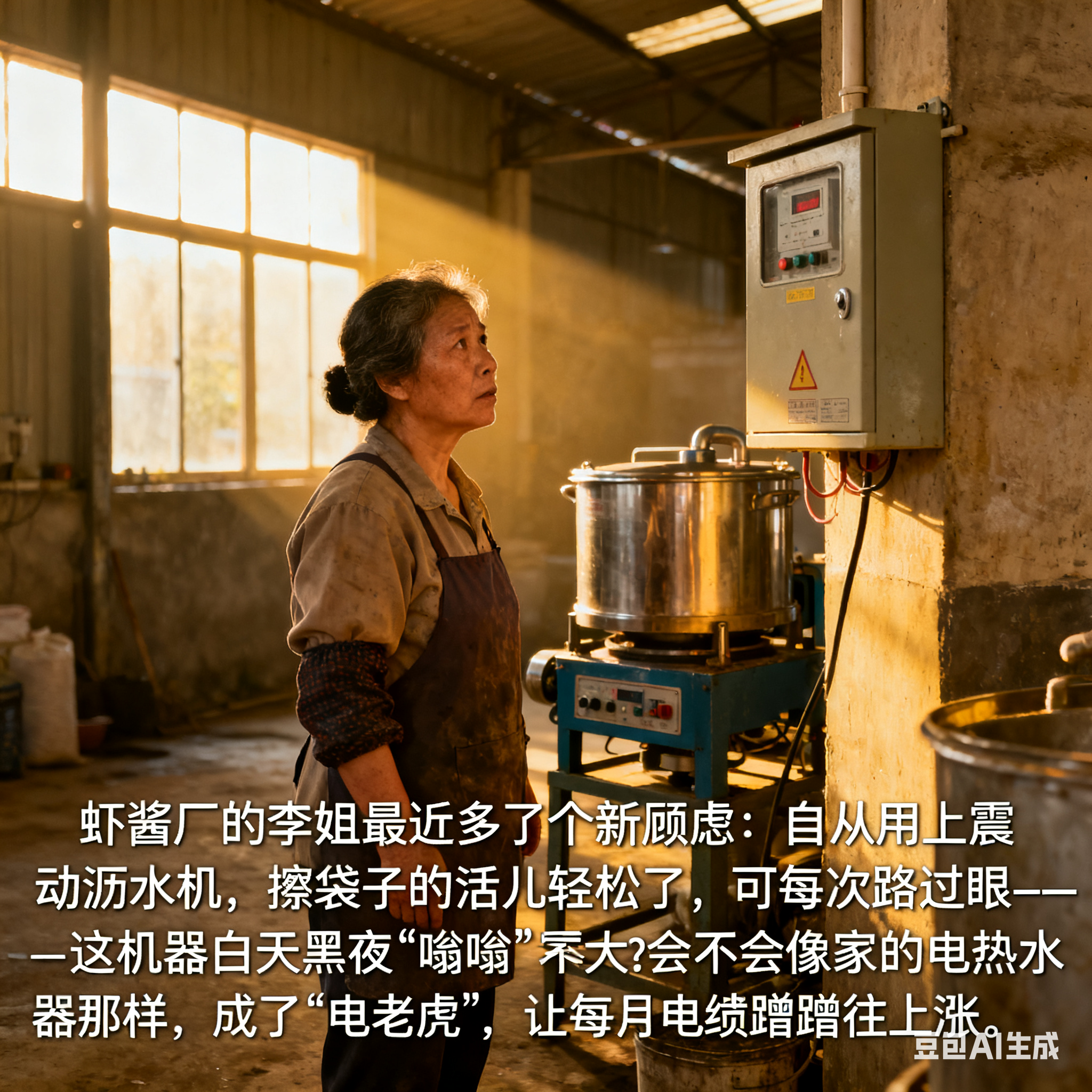 震动沥水机用电功率大吗？会不会费电？(1)