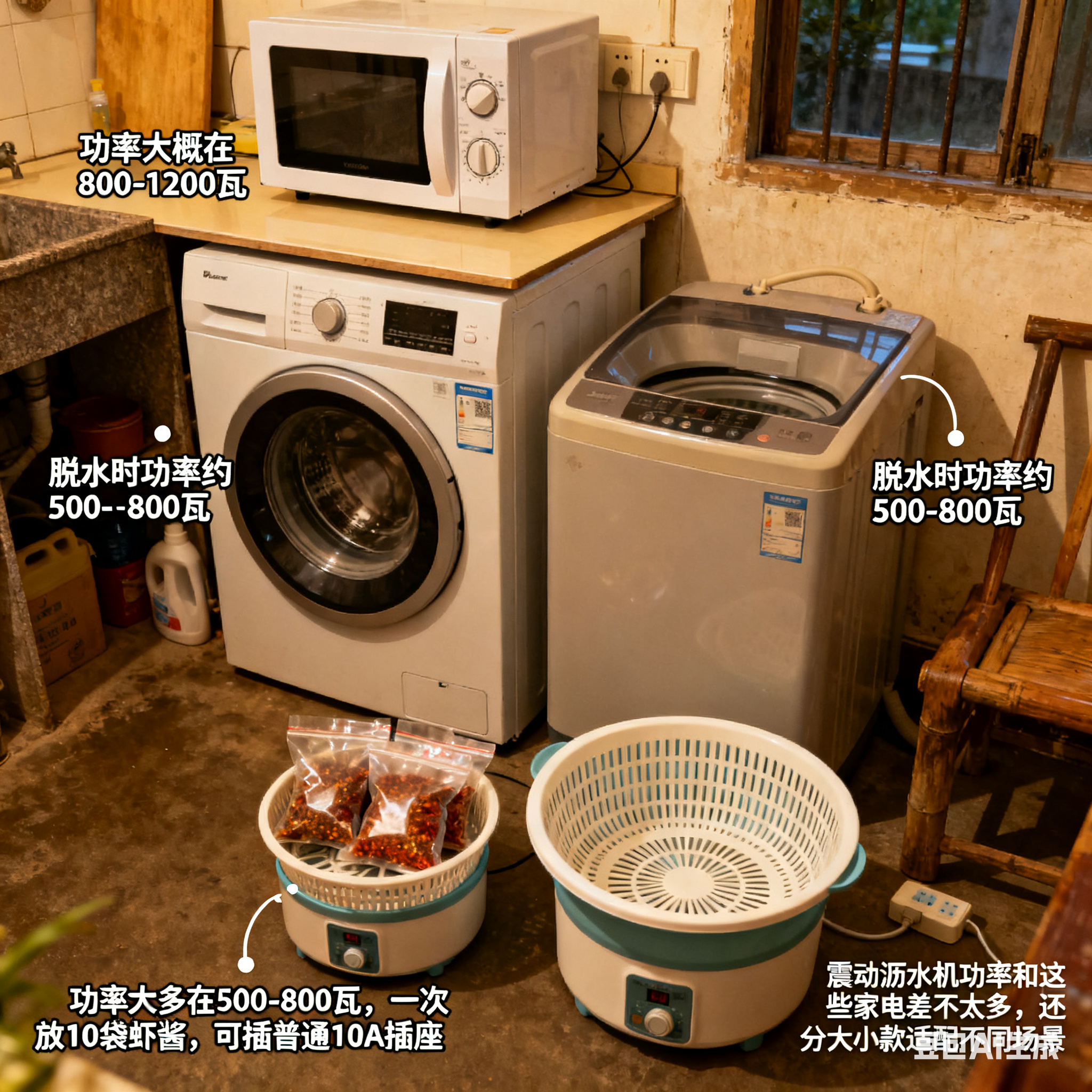 震动沥水机用电功率大吗？会不会费电？(2)