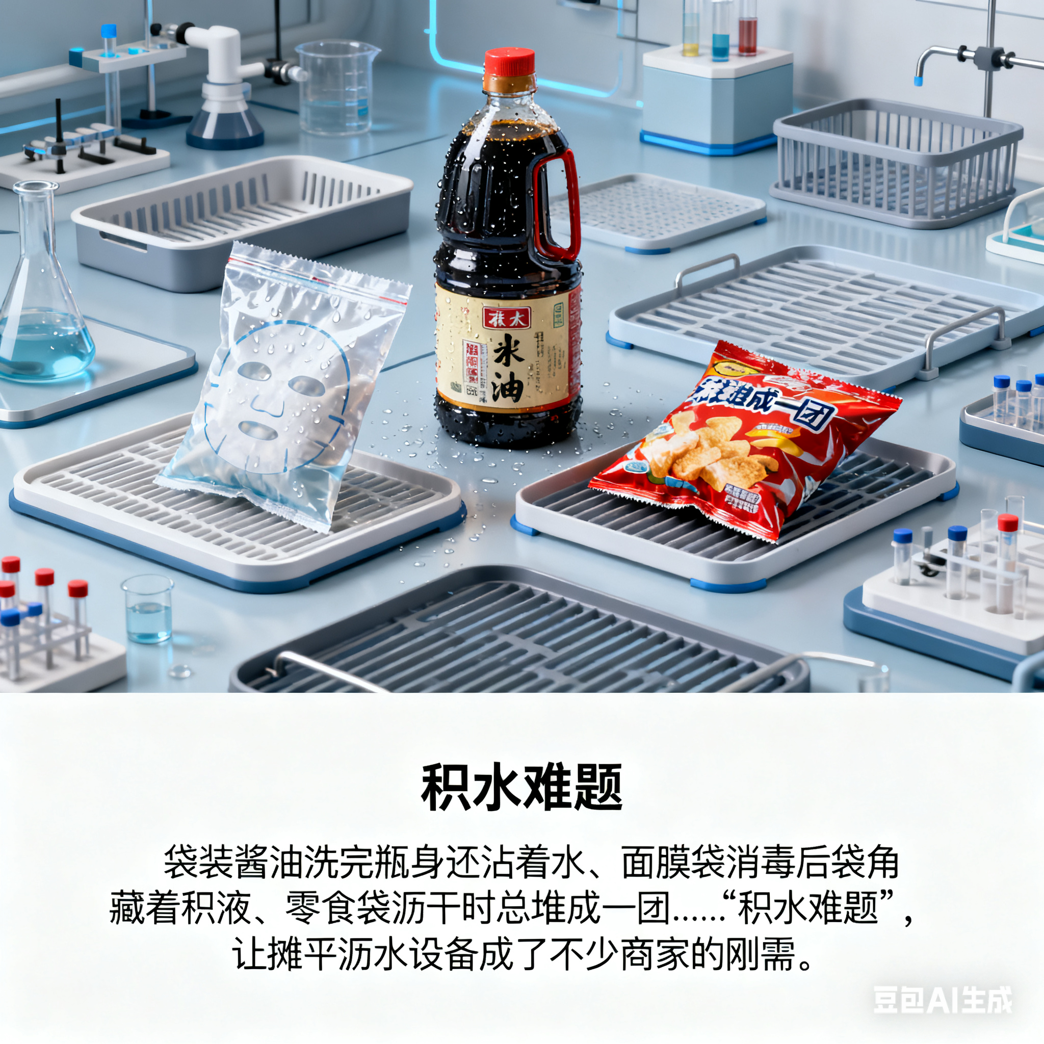 软包装摊平沥水设备，该选定制款吗？(1)