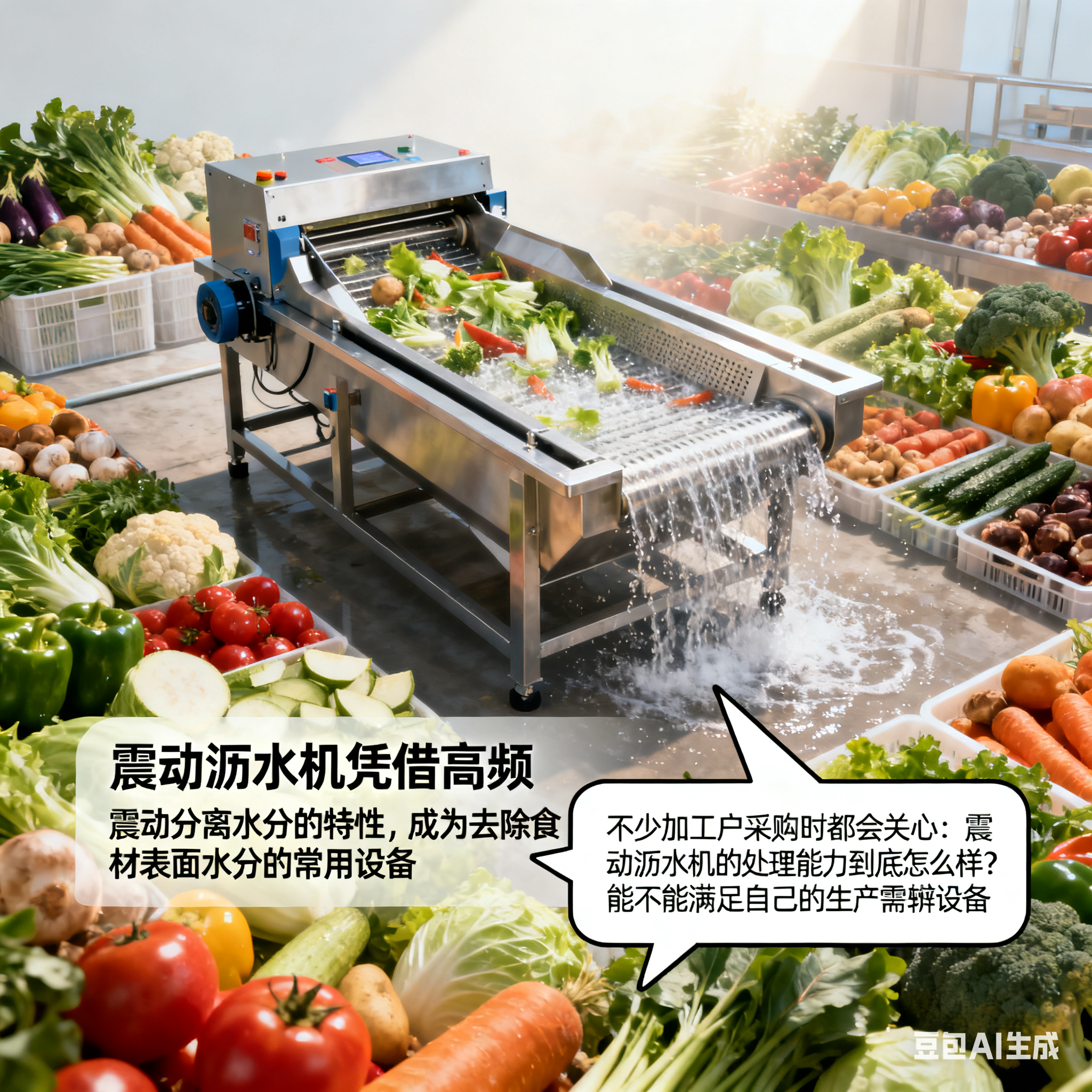 震动沥水机，处理能力到底怎么样？(1)